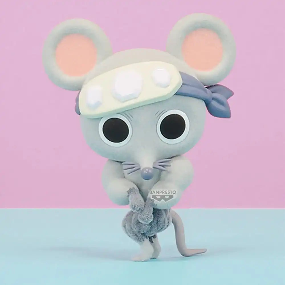 Demon Slayer: Kimetsu no Yaiba Fluffy Puffy PVC-Figur Muscular Mice (Ver. B) 7 cm