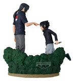 Naruto Shippuden Memorable Saga PVC-Figur Sasuke Uchiha & Itachi Uchiha 14 cm