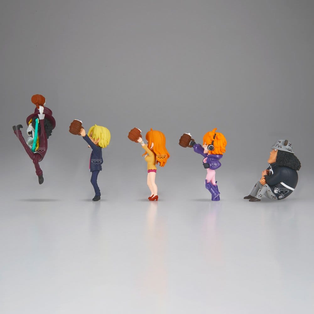 One Piece World Collectable Figure Minifiguren 6 cm Display (12)