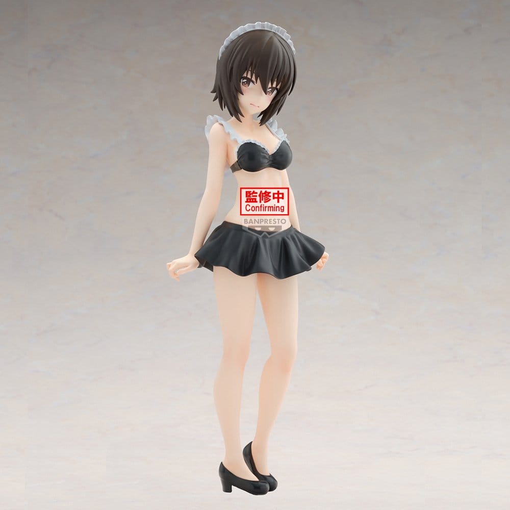 Girls und Panzer das Finale Eternal Romance PVC-Figur Maho Nishizumi Maid Swimsuit Ver. 27 cm