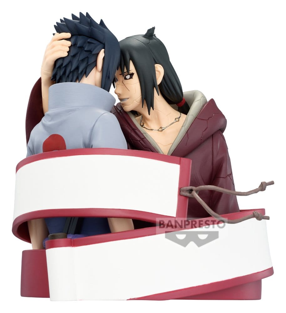 Naruto Shippuden Portrelic PVC-Figur Sasuke Uchiha & Itachi Uchiha 12 cm
