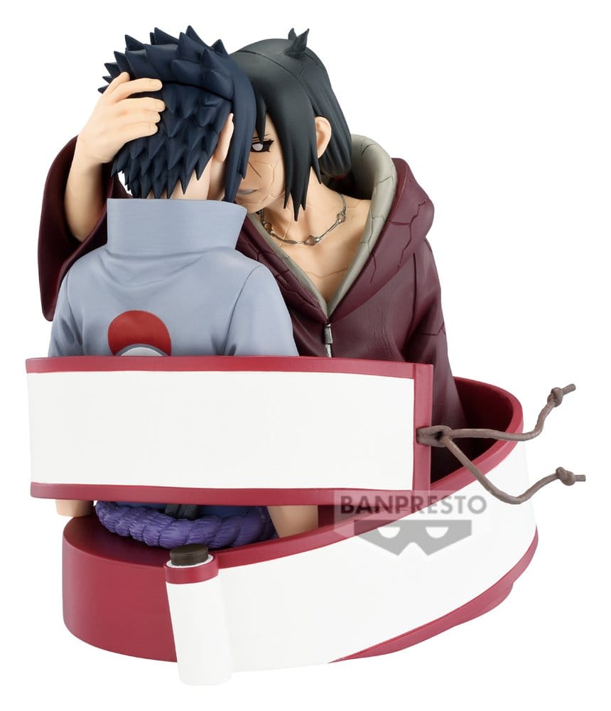 Naruto Shippuden Portrelic PVC-Figur Sasuke Uchiha & Itachi Uchiha 12 cm