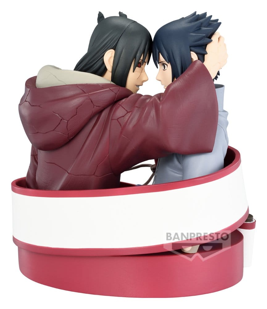 Naruto Shippuden Portrelic PVC-Figur Sasuke Uchiha & Itachi Uchiha 12 cm