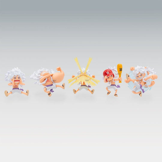 One Piece World Collectable Figure Minifiguren Monkey D. Ruffy Gear 5 Special 2 Sortiment (12)