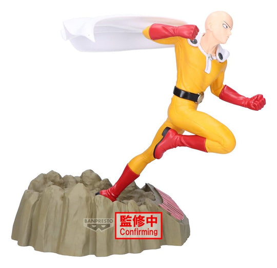 One Punch Man PVC-Figur Saitama Crash Base Ver. 22 cm