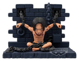 One Piece World Collectable Figure Minifigur Portgas D. Ace (Impel Down) 8 cm