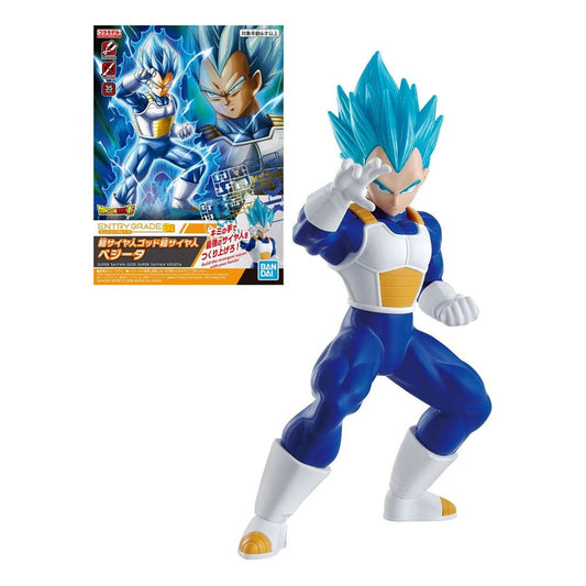 Dragon Ball Super Entry Grade Plastic Model Kit Super Saiyan God Super Saiyan Vegeta