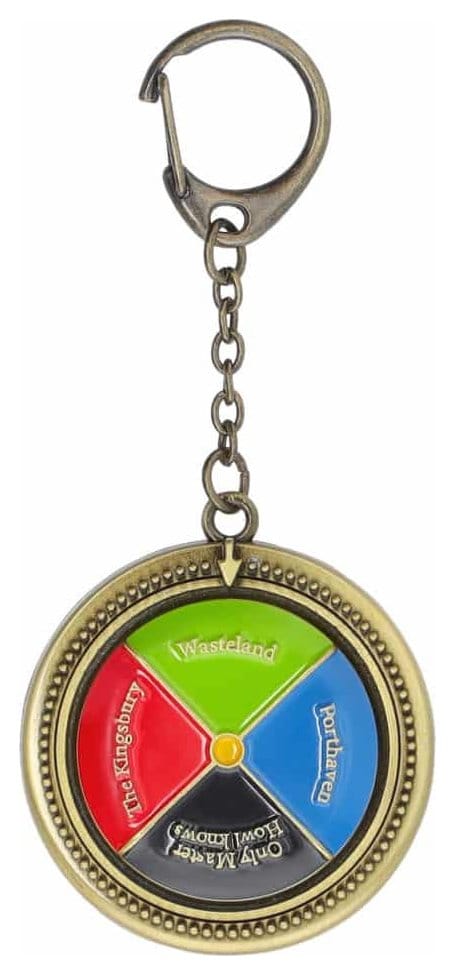 Das wandelnde Schloss Metall-Schlüsselanhänger Magic colour disc