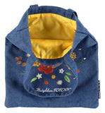 Mein Nachbar Totoro Tragetasche Denim Totoro & Flower Wreath