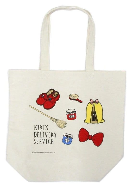 Kiki´s kleiner Lieferservice Tragetasche Embroidery Canvas Kiki