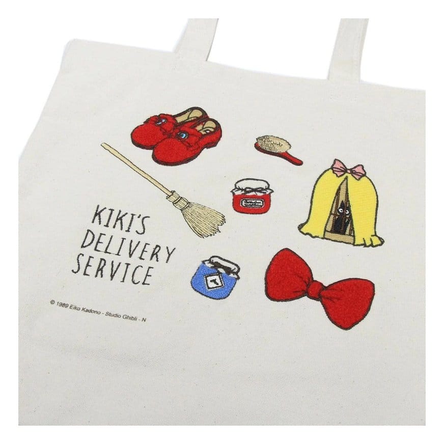 Kiki´s kleiner Lieferservice Tragetasche Embroidery Canvas Kiki