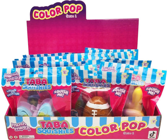 Mushmeez Plüschfiguren Color Pop Blind Box Display (24)