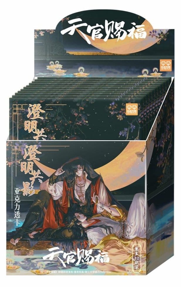 Heaven Official's Blessing Acryl Klarsichtkarten Manhua Clear Shadows Series Blind Box Display (12)