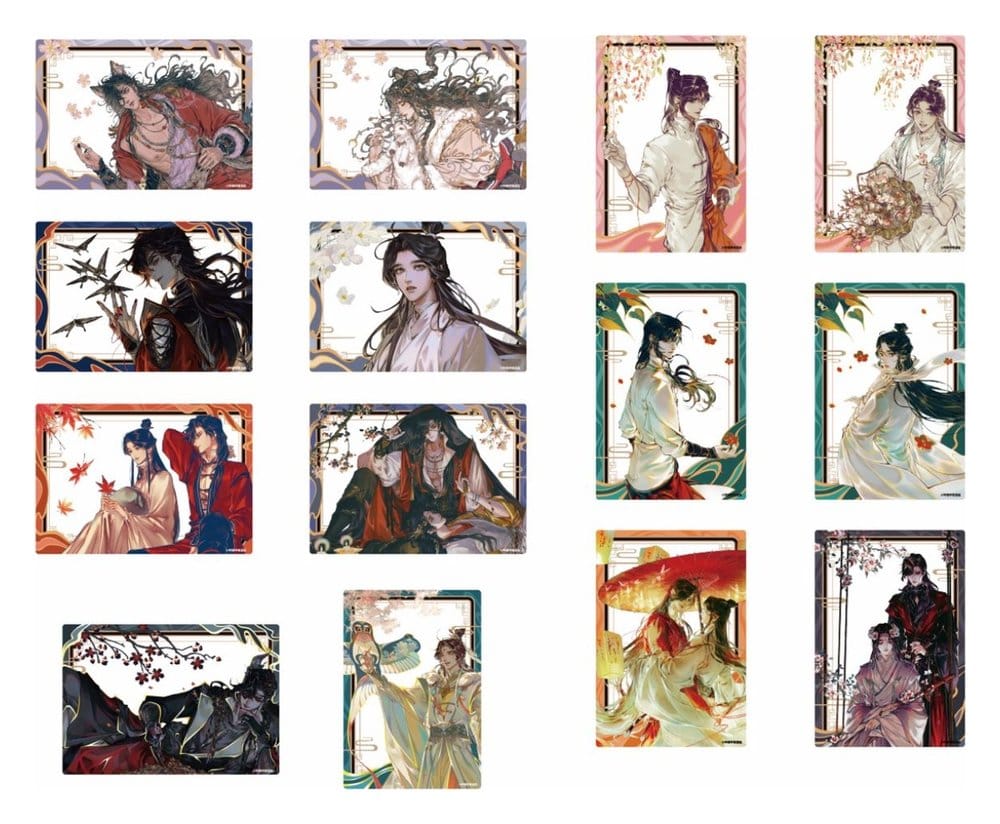 Heaven Official's Blessing Acryl Klarsichtkarten Manhua Clear Shadows Series Blind Box Display (12)