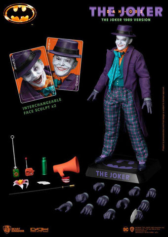 Batman 1989 Dynamic 8ction Heroes Actionfigur 1/9 The Joker 21 cm