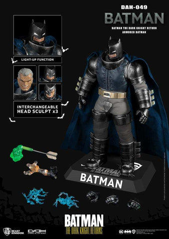 Batman The Dark Knight Returns Dynamic 8ction Heroes 1/9 Armored Batman 21 cm