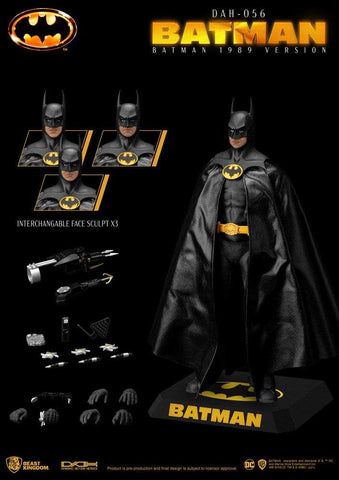 Batman 1989 Dynamic 8ction Heroes Actionfigur 1/9 Batman 24 cm