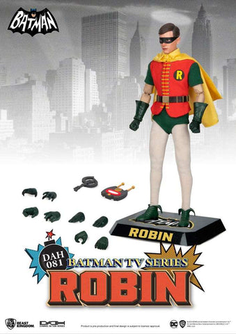 DC Comics Dynamic 8ction Heroes 1/9 Robin 66 TV Series Batman 24 cm