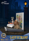 Disney D-Stage PVC Statue Lady and the Tramp 12 cm