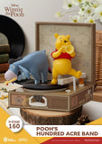 Winnie Puuh Record Player Series PVC Figur Pooh's Hundred Acre Band 12 cm