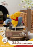 Winnie Puuh Record Player Series PVC Figur Pooh's Hundred Acre Band 12 cm