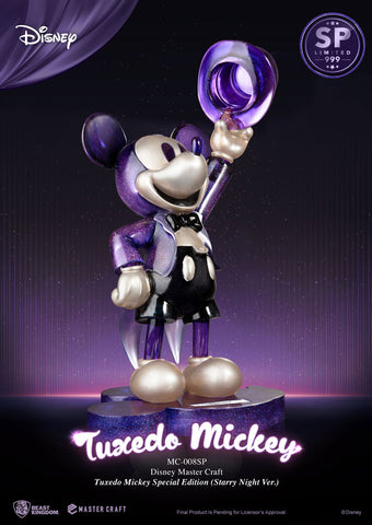 Micky Maus Master Craft Statue 1/4 Tuxedo Mickey Special Edition Starry Night Ver. 47 cm