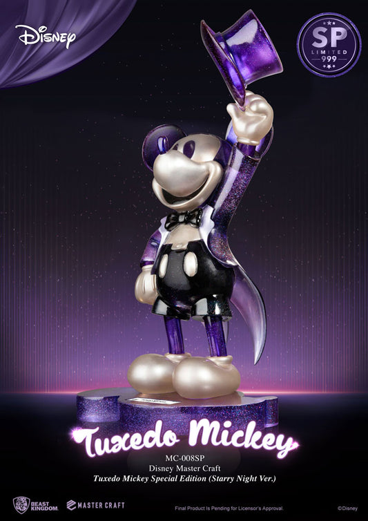 Micky Maus Master Craft Statue 1/4 Tuxedo Mickey Special Edition Starry Night Ver. 47 cm