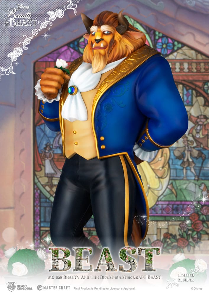Disney Master Craft Statue Die Schöne und das Biest Beast 39 cm