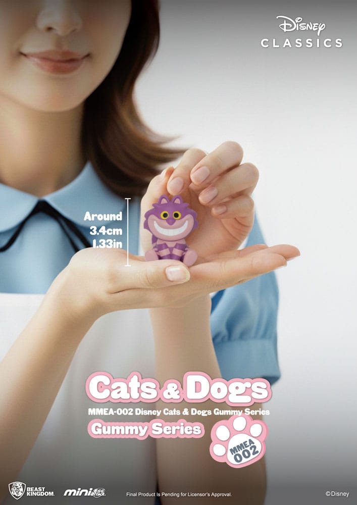 Disney Cats & Dogs Mini Egg Attack Blind Box Figuren Gummy Series Sortiment 3 cm (24)