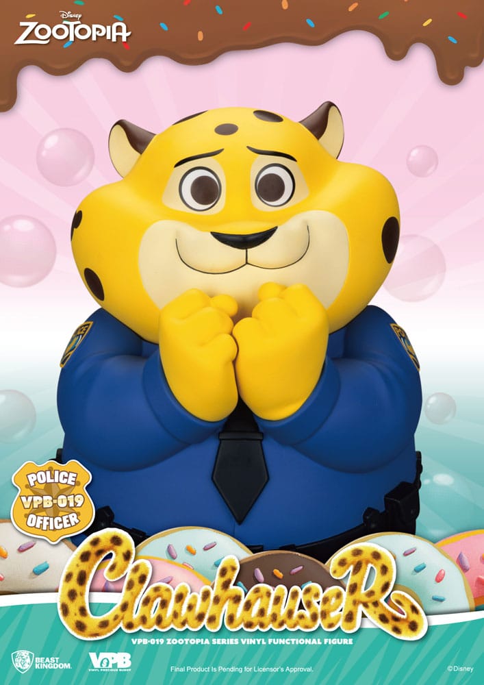 Zoomania Piggy Vinyl Spardose Clawhauser 40 cm