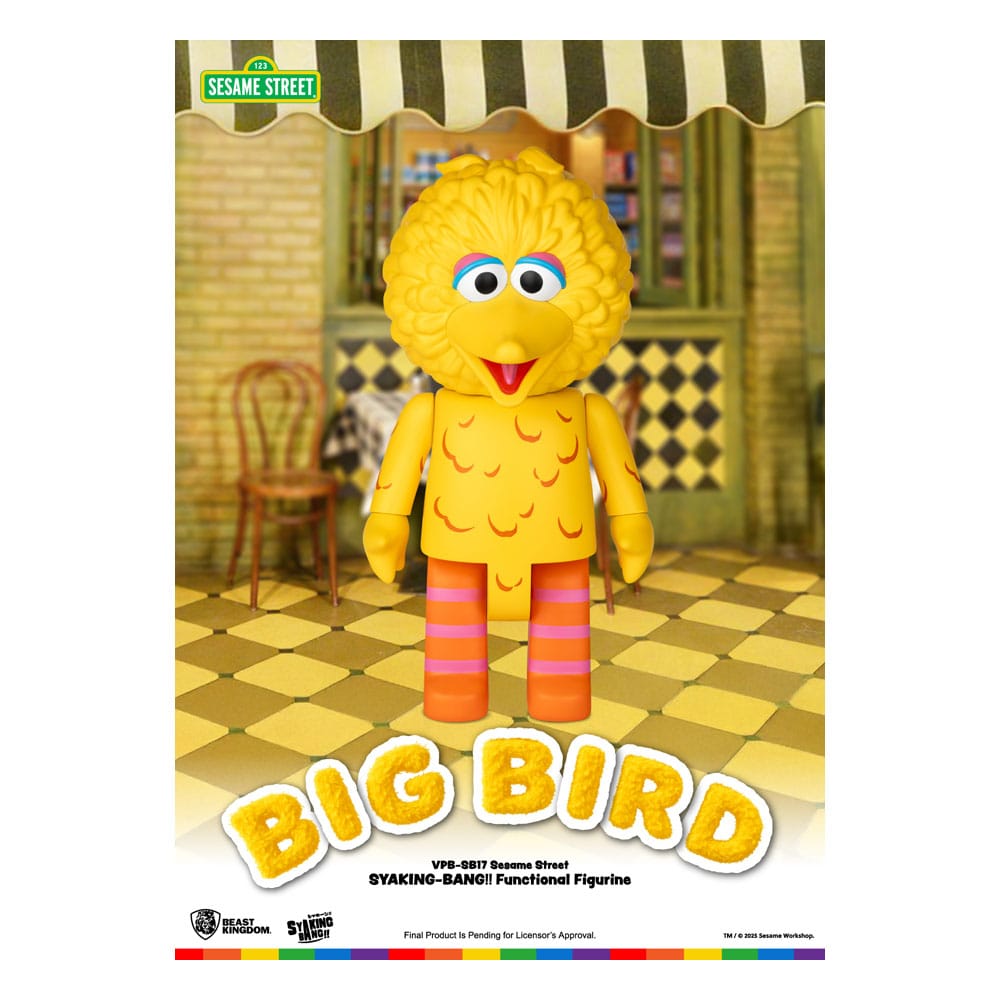 Sesamstraße Syaking Bang Series PVC Spardose Big Bird 49 cm