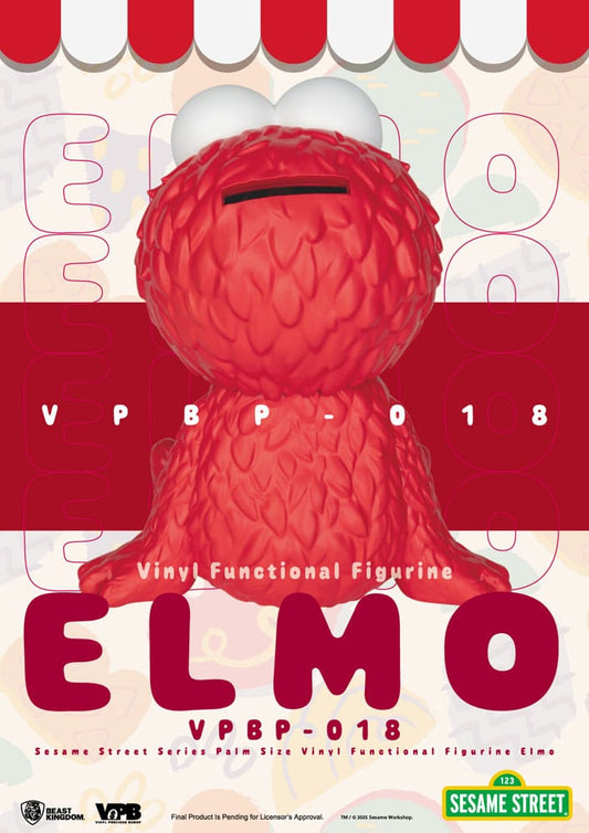 Sesamstraße Piggy Vinyl Spardose Elmo 12 cm