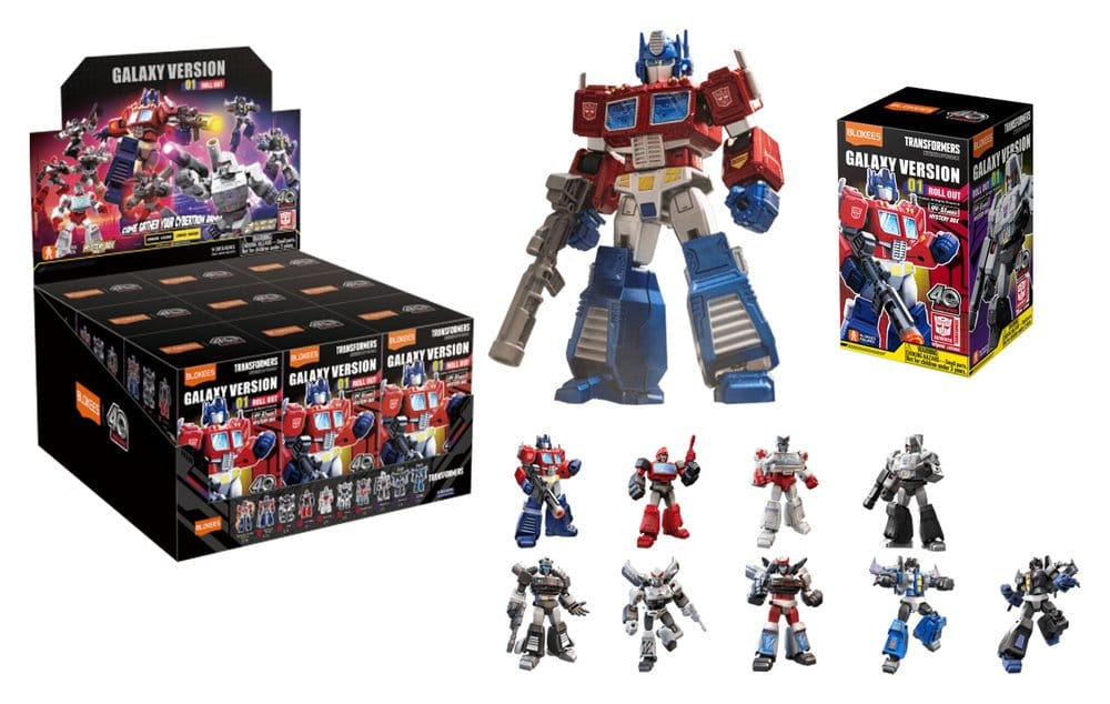 Transformers Blokees Plastic Model Kit Galaxy 01 Blind Box Display (9)