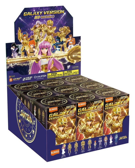 Saint Seiya Blokees Plastic Model Kit Galaxy Version 3 Blind Box Display (9)