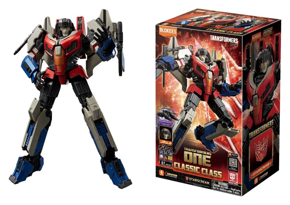 Transformers Blokees Plastic Model Kit Starscream