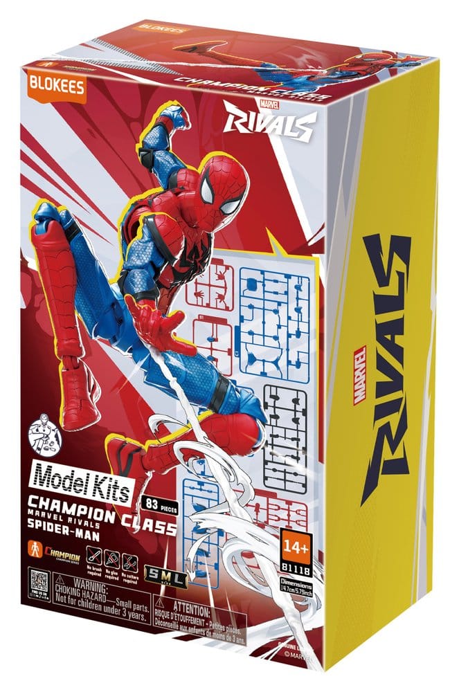 Marvel Marvel Rivals Blokees Plastic Model Kit Spider Man