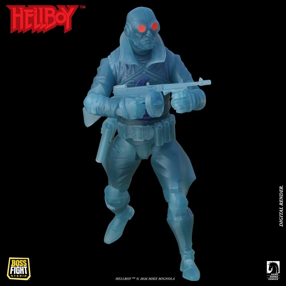 Lobster Johnson 1/12 Actionfigur The Ghost of Lobster Johnson (Limited Edition) heo exclusive 17 cm