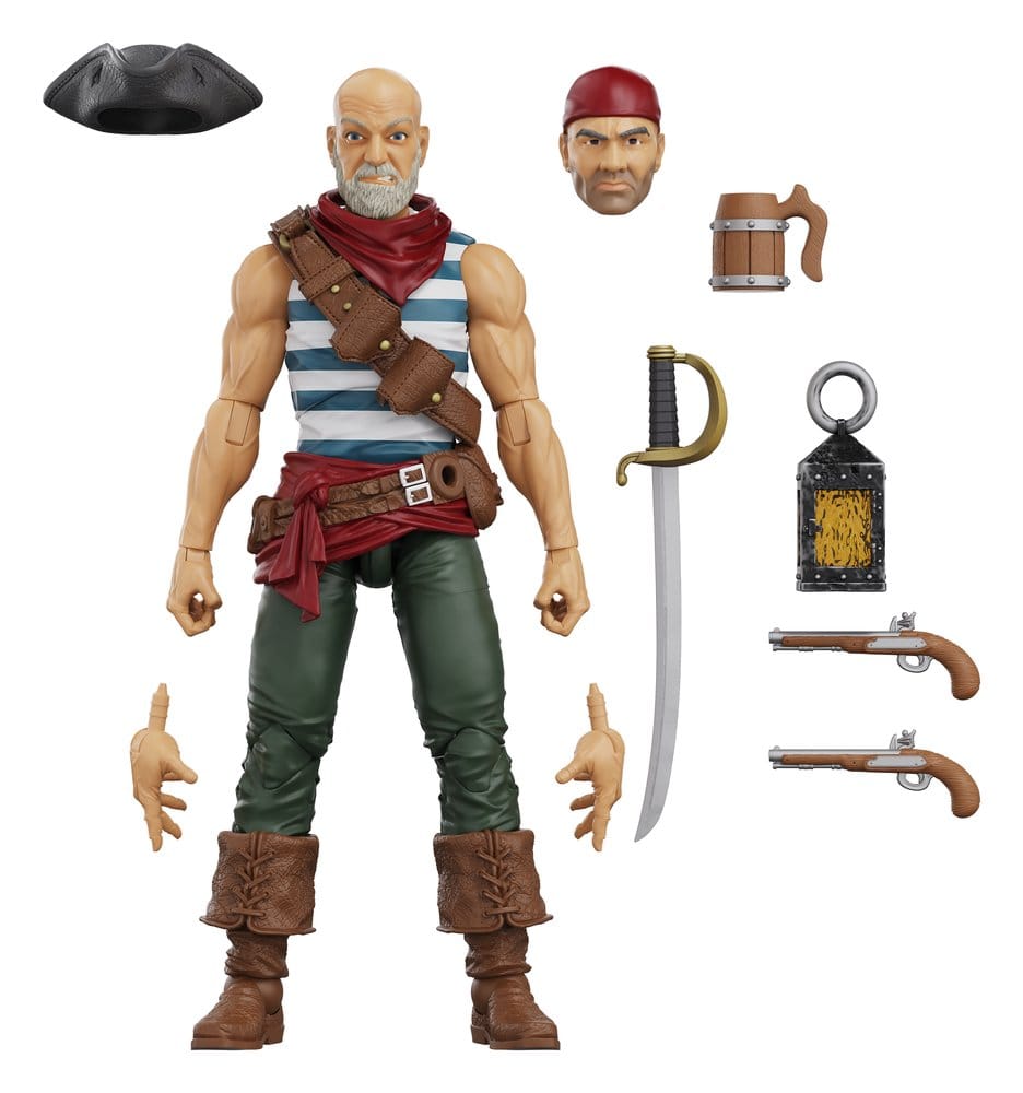 Hero H.A.C.K.S. Core Actionfigur 1/18 Heroes and Villains Wave 1 Daniel Wright: Pirate Quartermaster