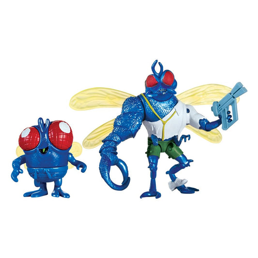 Teenage Mutant Ninja Turtles: Mutant Mayhem Actionfiguren Super Fly & Toddler Super Fly 11 cm