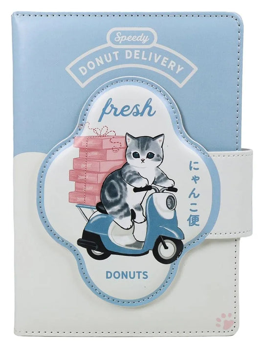 Mofusand A5 Notizbuch Fresh Donuts