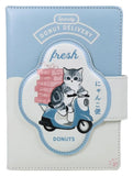 Mofusand A5 Notizbuch Fresh Donuts