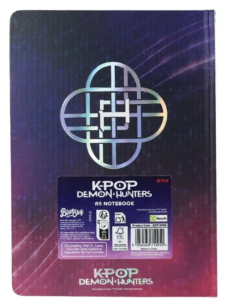 KPop Demon Hunters A5 Notizbuch Huntr/x