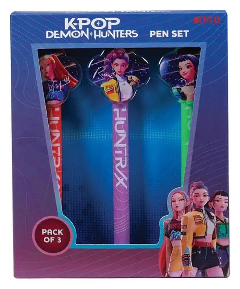 KPop Demon Hunters Kugelschreiber 3er-Pack