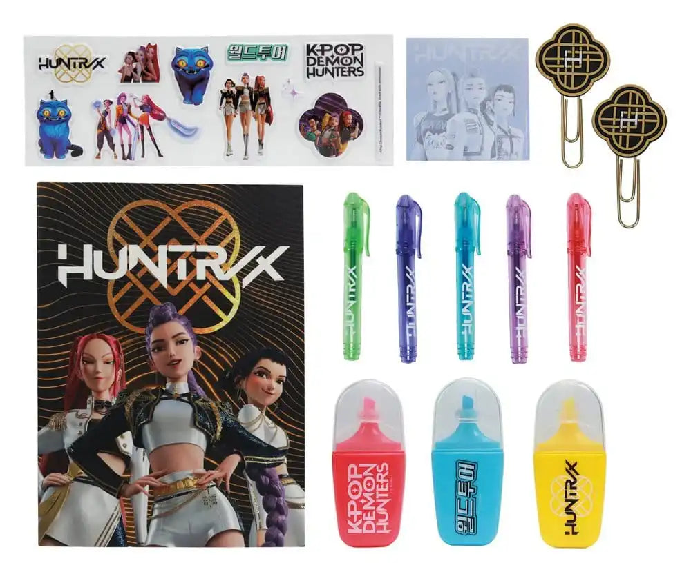 KPop Demon Hunters Schreibset 10er-Pack Golden