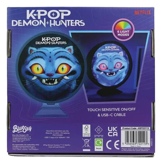 KPop Demon Hunters Mood Light-Lampe mit USB-C Derpy 11cm