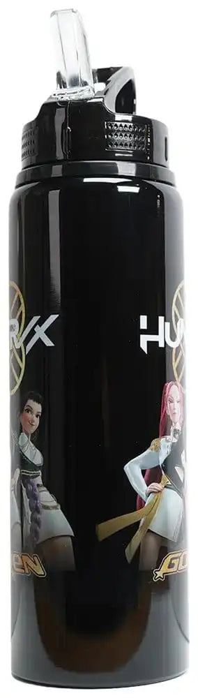 KPop Demon Hunters Flip Top Trinkflasche Golden