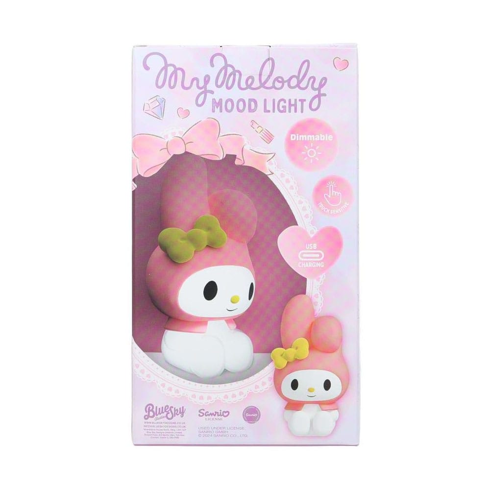 Sanrio Mood Light-Lampe mit USB-C My Melody 11 cm