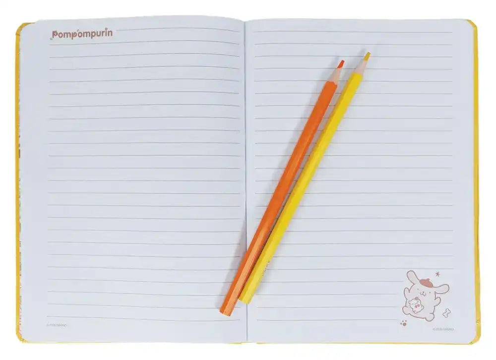 Sanrio A5 Notizbuch Pompompurin