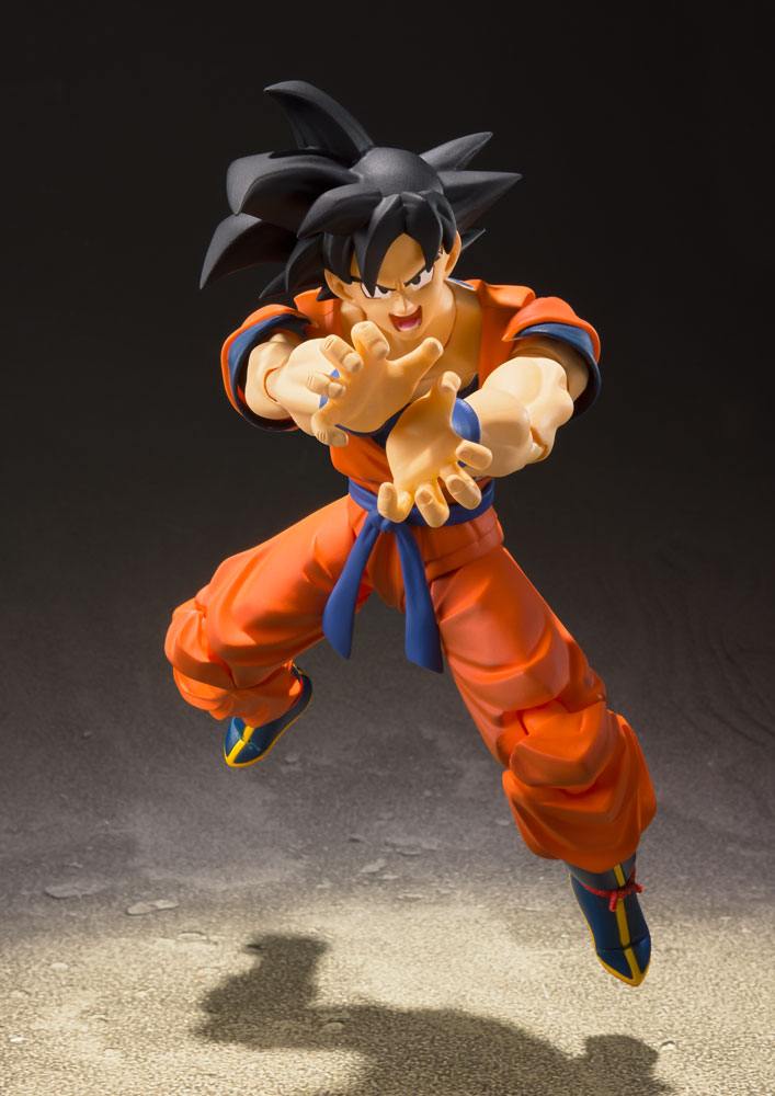 Dragon Ball Z S.H. Figuarts Actionfigur Son Goku (A Saiyan Raised On Earth) 14 cm