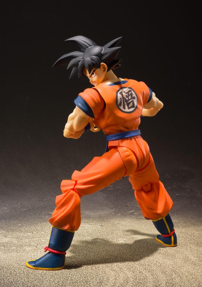 Dragon Ball Z S.H. Figuarts Actionfigur Son Goku (A Saiyan Raised On Earth) 14 cm